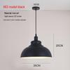 Retro Industrial Pendant Light - Nordic Style for Dining and Office Spaces