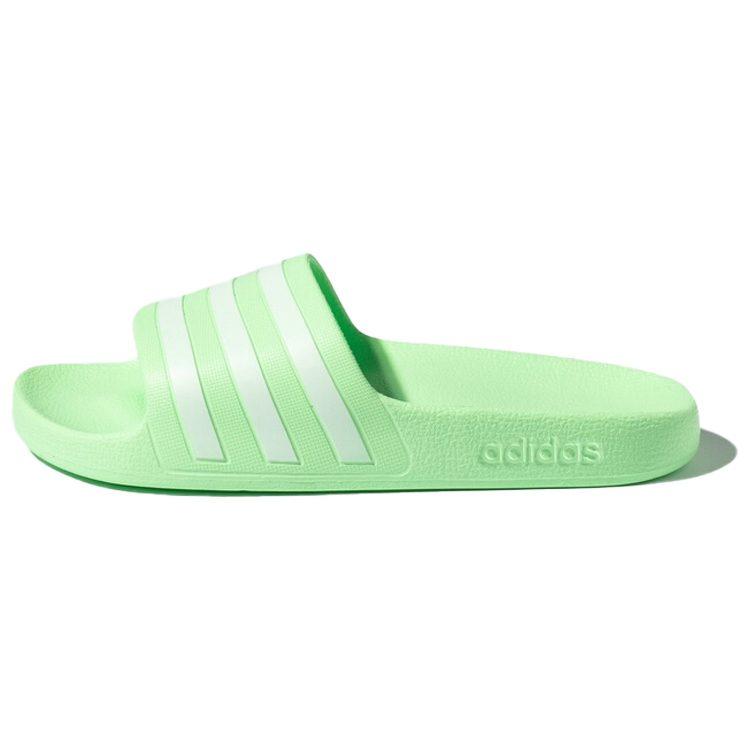 adidas Slide Adilette Aqua 'Green White' Women's EE7347