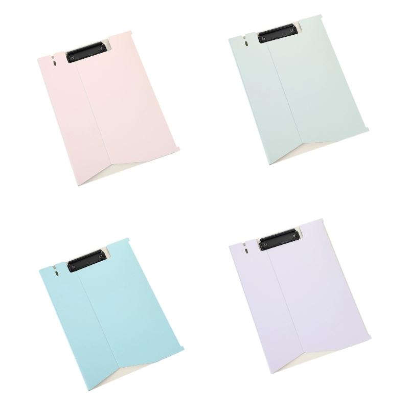 Standing Up Clipboard Adjustable Angles Foldable Clipboard Writing Pad Document Organiser For Music Score File Storage