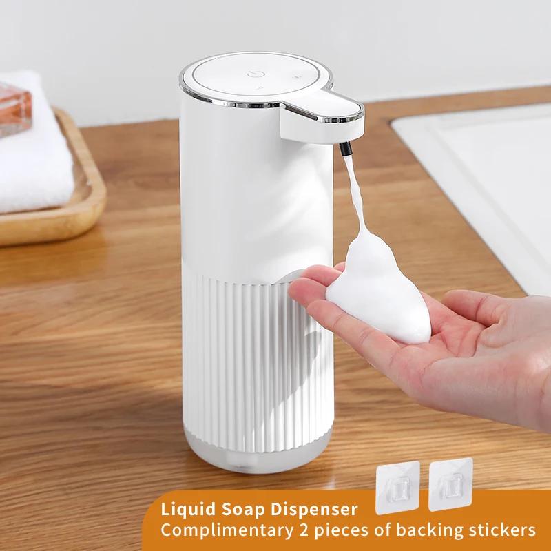 

New Wall Mounted Automatic Soap Dispenser Foam Smart Hand Washing Machine 500ml Liquid Rechargeable Bathroom Induction Sensor 70ml