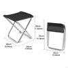Comfortable And Practical, Portable Folding Camping Stool, Mini Chair Made of Oxford Cloth