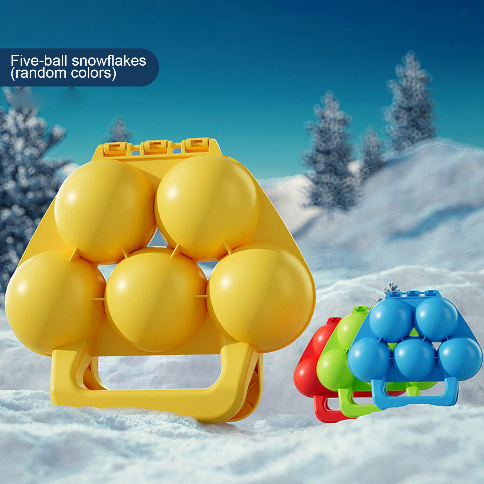 

Children s Snowball Clip Snow Clip Little Love Thickened Mold Baby Winter Play Snow Tool Snowball Fight(Random Color) One Size