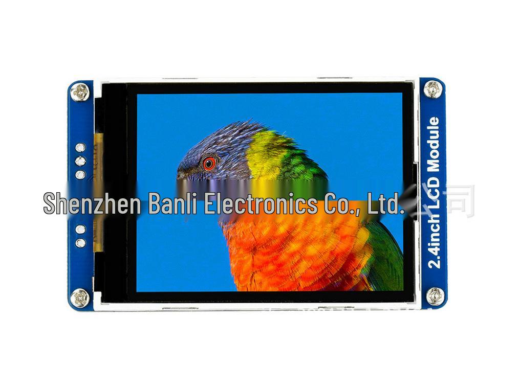 2.4-inch Universal LCD Module, 240×320 Pixels, 65K Colors, SPI Interface