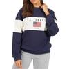 Womens/Ladies Calfornia Embroidered Sweatshirt