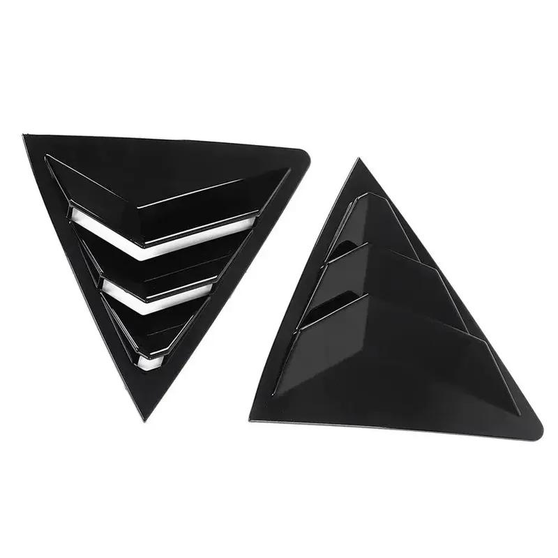 For Toyota Corolla 2014 2015 2016 2017 2018 Rear Window Louver Shutter Cover Side Vent Trim Windshield Cover Car Accessories