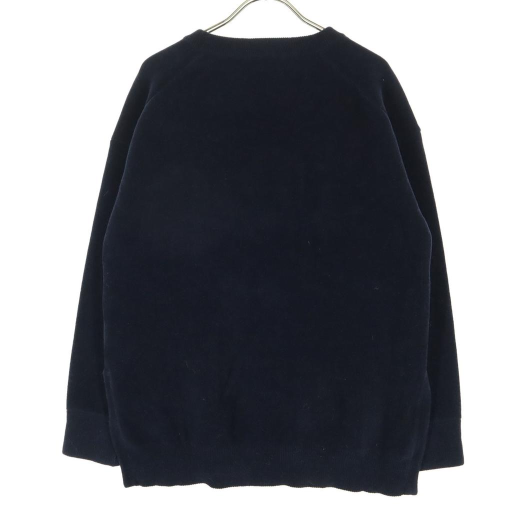 BARNYARDSTORM logo Long sleeve sweater Navy Women Used