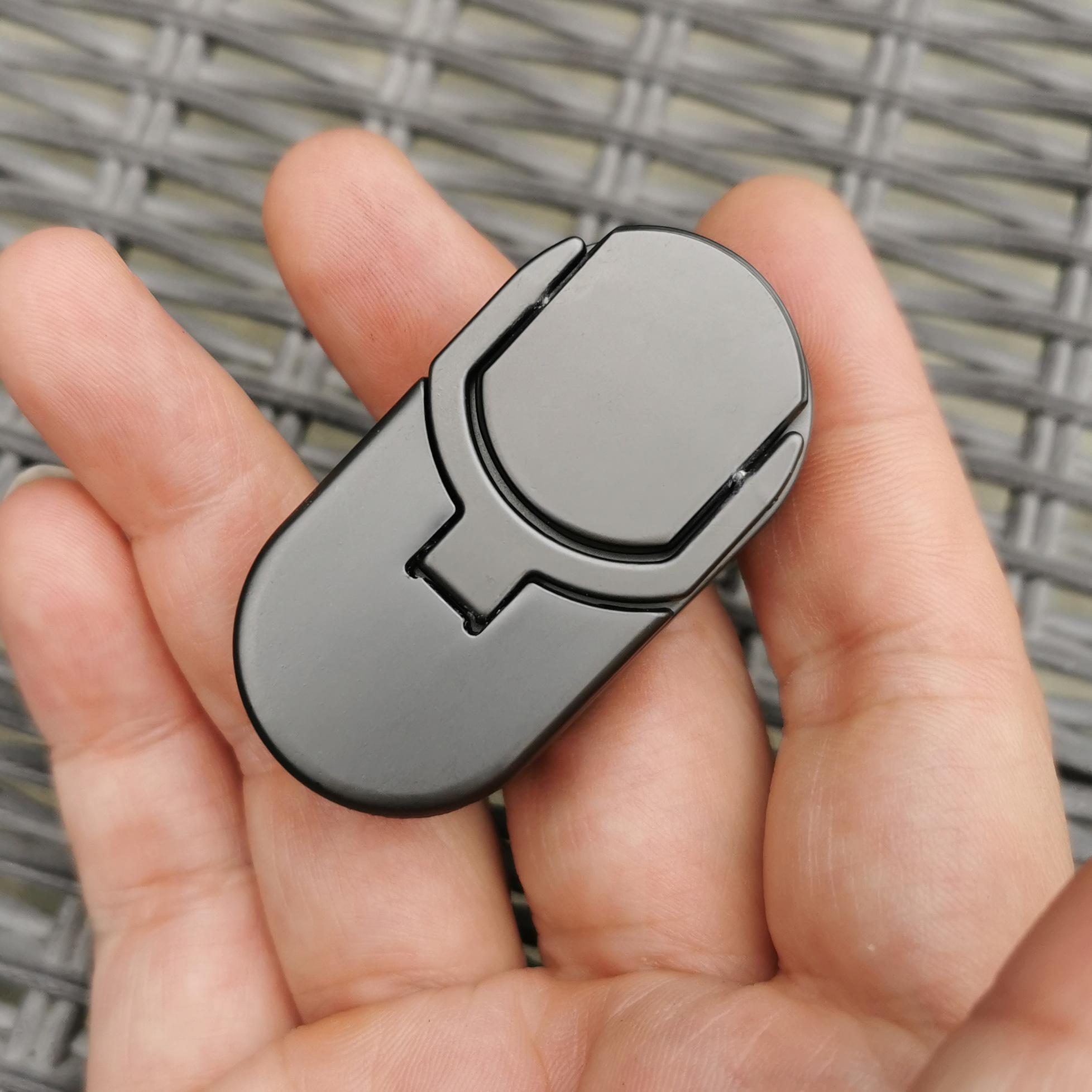 Целевой слайдер-толкатель Игрушка-слайдер для fidget Игрушка-слайдер для fidget из металла для взрослых Пальцевой толкатель Вращающиеся монеты Игрушки для снятия стресса EDC Тактильный слайдер Подарок