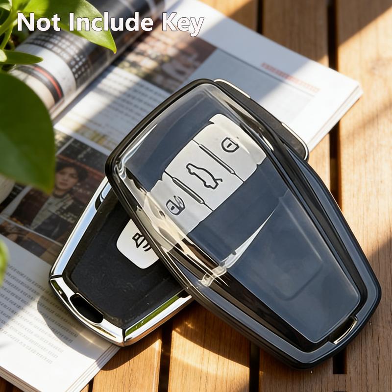 

Transparent Black Tpu Key Case For Geely Coolray Atlas Boyue Nl3 Emgrand X7 Ex7 Suv Gt Gc9 Borui Car Key Cover Fob Accessories