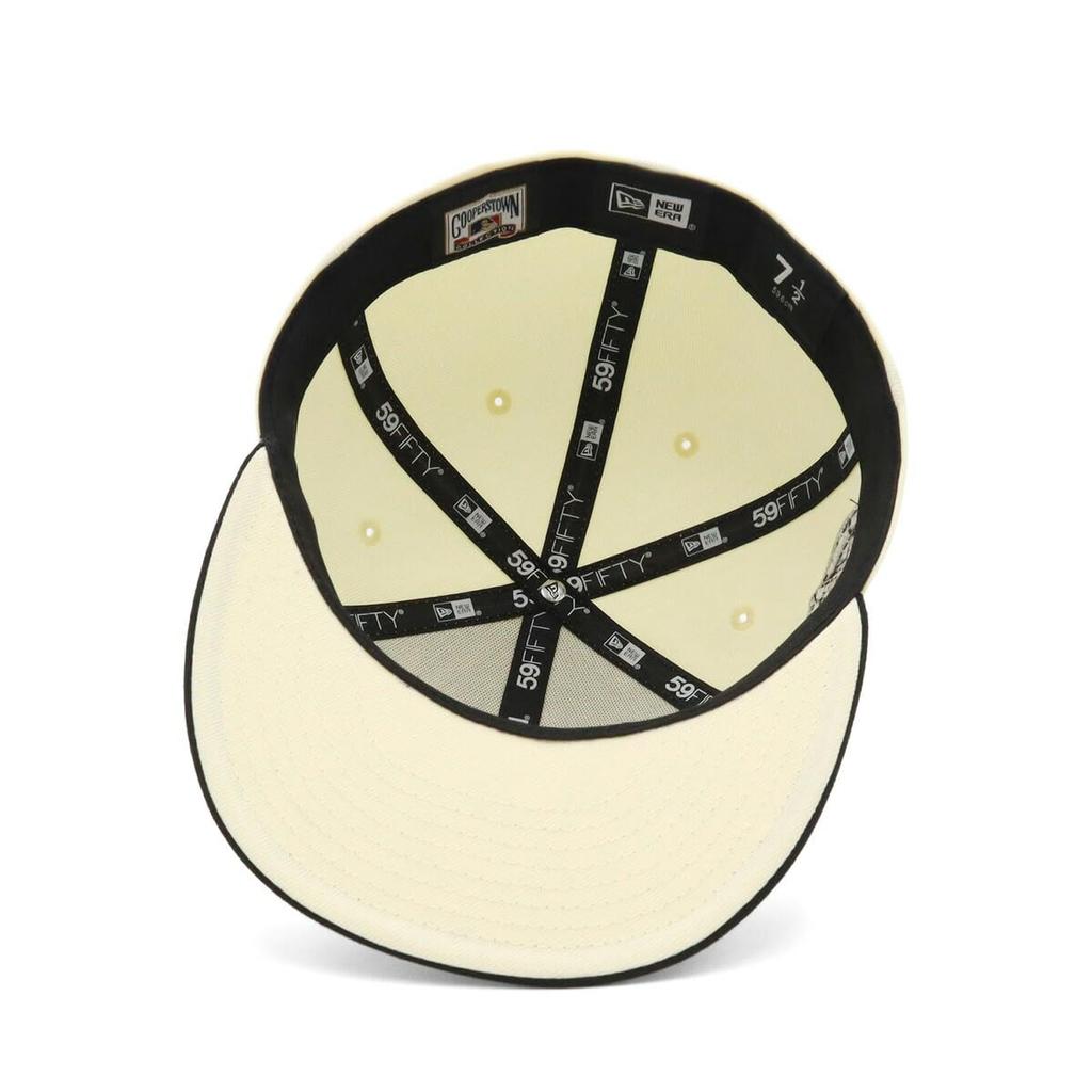 New Era 59FIFTY Los Angeles Dodgers ONSPOTZ LA Size 1 7 59Fifty Up Side Down Side MLB Los Angeles Dodgers Cap, Exclusive, Chrome/Black, 3/4, Patch,