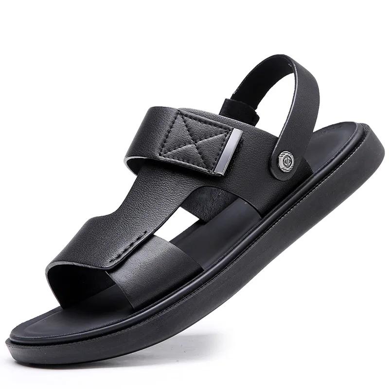 Fashion Brand Fashion Men's shoes Summer Outdoor Open Toe sandals Vintage Breathable Non-Slip Casual Sandals zapatos de hombre