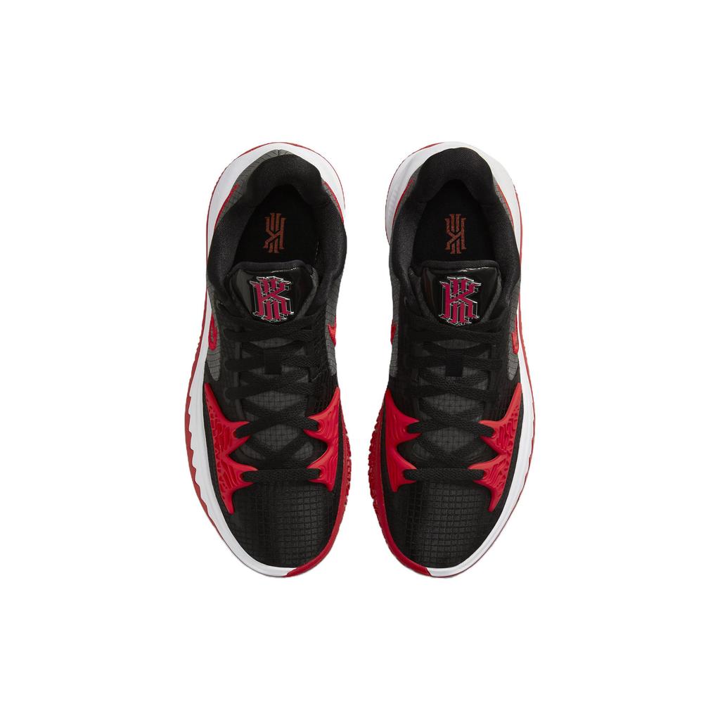 Nike Kyrie Low 4 TB Black University Red Men Sneakers White DA7803-002