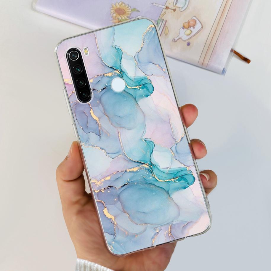 For Cover Xiaomi Redmi Note 8T Note 8 2021 Case Popular Marble Clear Silicone Soft Funda For Xiaomi Redmi Note 8 Pro Note8 Coque