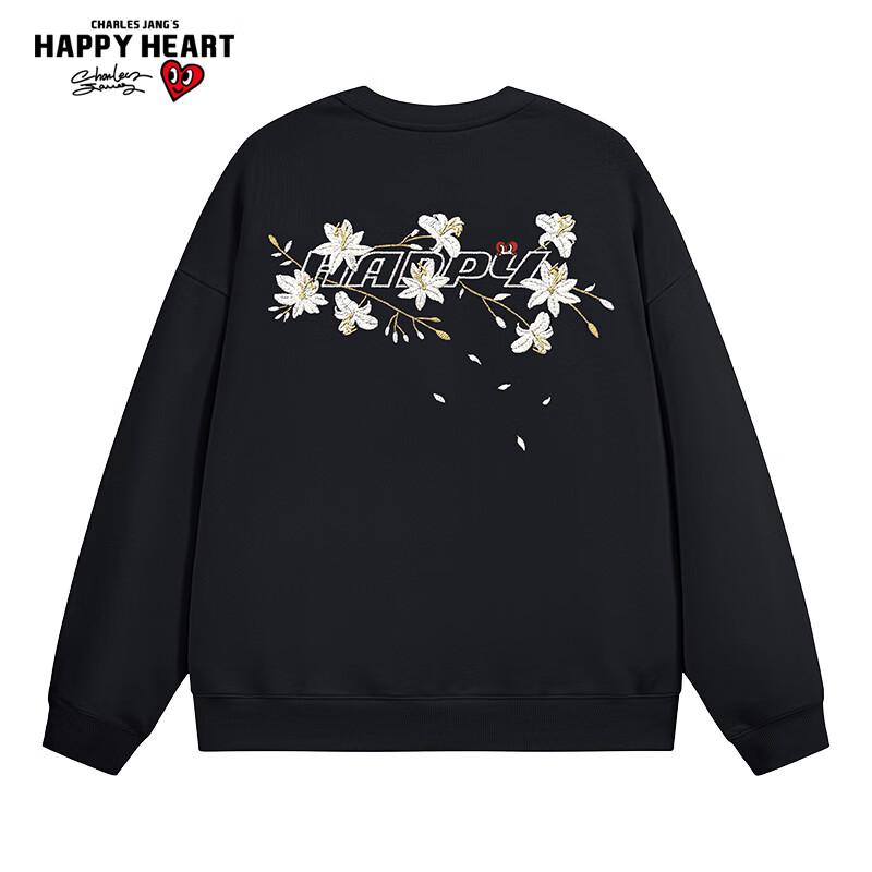 Charles Floral Heart Crewneck Sweatshirt