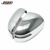 2pcs ABS Chrome Rear Mirror Caps Car Side Wing Rear View Mirror Cover Trim For Toyota Land Cruiser 300 Series LC300