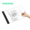 LED Light Pad   3mm  -Thin Drawing Board Copyboard Stepless Dimming USB Powered for Artist Animation Designing Sketching Calligraphy