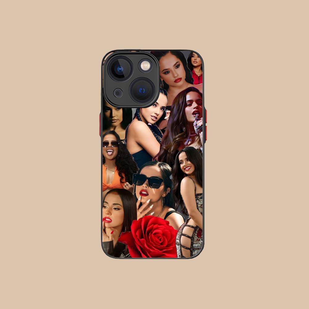 Fashion Becky G Silicone Mobile Phone Case for iPhone 17 16 15 14 13 12 11 X XR XS Air Pro Max Plus Mini Colorful Cover