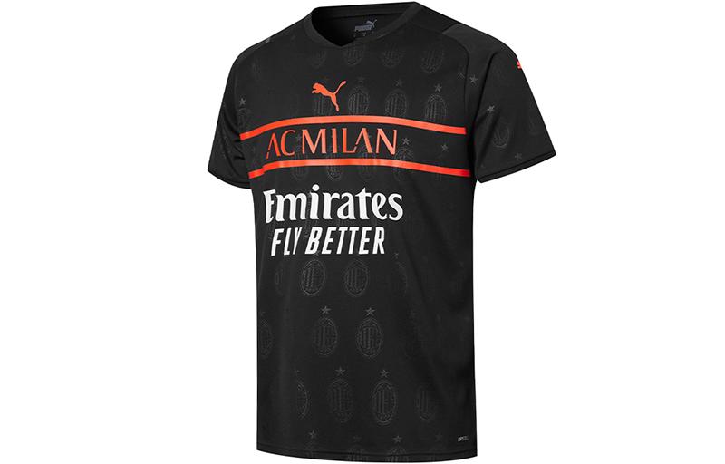 PUMA ACM Soccer Jersey Men s Black 759132-03 S