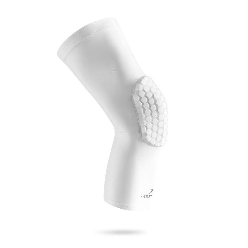

Unisex Honeycomb Compression Knee Pad - Breathable, Anti-Collision Leg Sleeve for Fitness & Basketball (Single Piece)