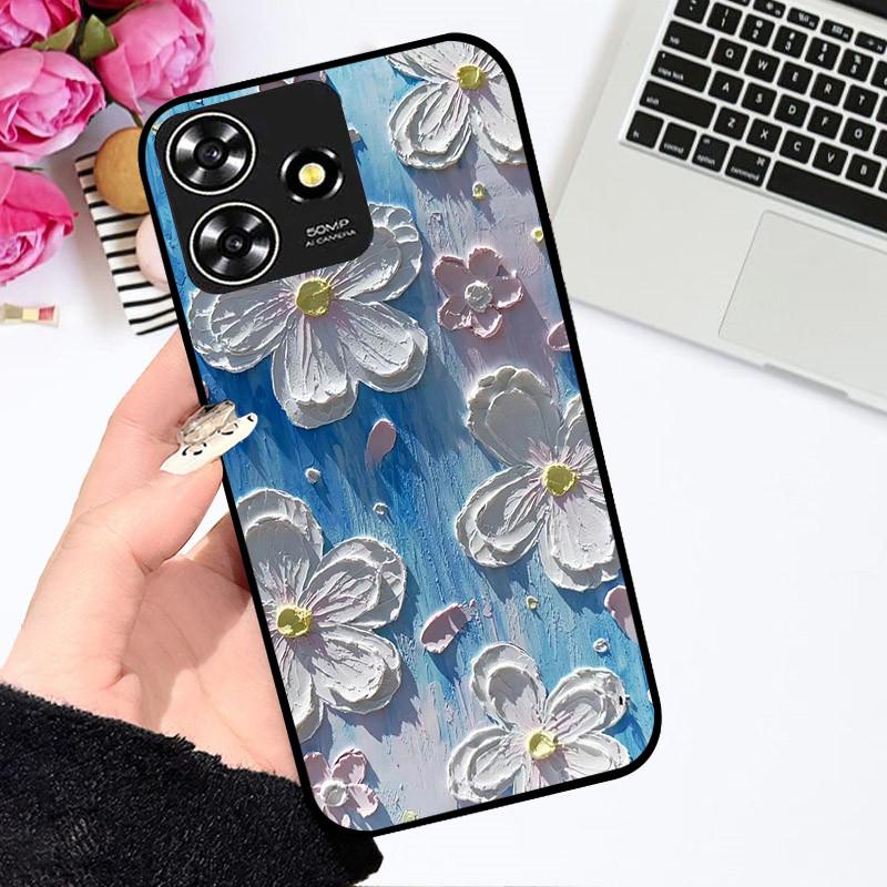 Etui Dla ZTE Blade V50 Smart Uroczy Astronauta Modne Odporne Na Wstrząsy Miękki Zderzak Dla ZTE V50 Wzór 4G Etui Dla ZTE Axon 50 Lite