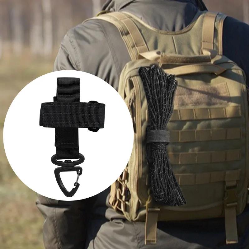 Mehrzweck-Nylonhandschuhe Haken Arbeitshandschuhe Sicherheitsclip Outdoor Taktisch Kletterseil Camping Aufhängeschnalle Outdoor Camping
