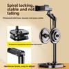 2 in 1 Telescopic Phone Stand Overhead Adjustable Height Desktop Phone Holder Universal Portable Mobile Phone Bracket