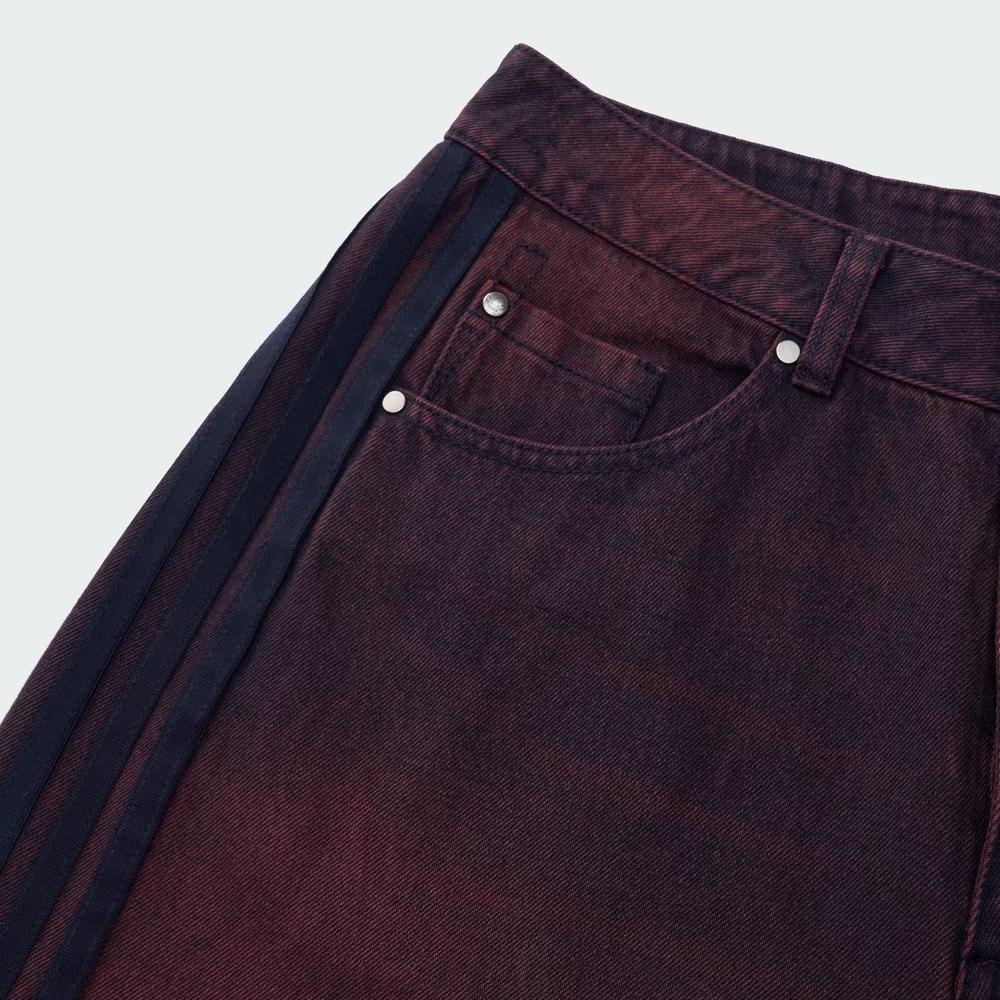 adidas Adilenium Saison 3 Banane Eng Anliegend Gewaschene Jeanshose KG0201