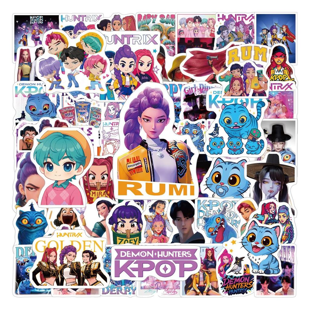 100 Stickers For Suitcases, Phones, Water Bottles, And Children's DIY