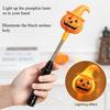 Creative Halloween Light Glow Stick Hot Sale Pumpkin Skeleton Head Flash Toy Child's Party Supplies Halloween LED Flashing Toys