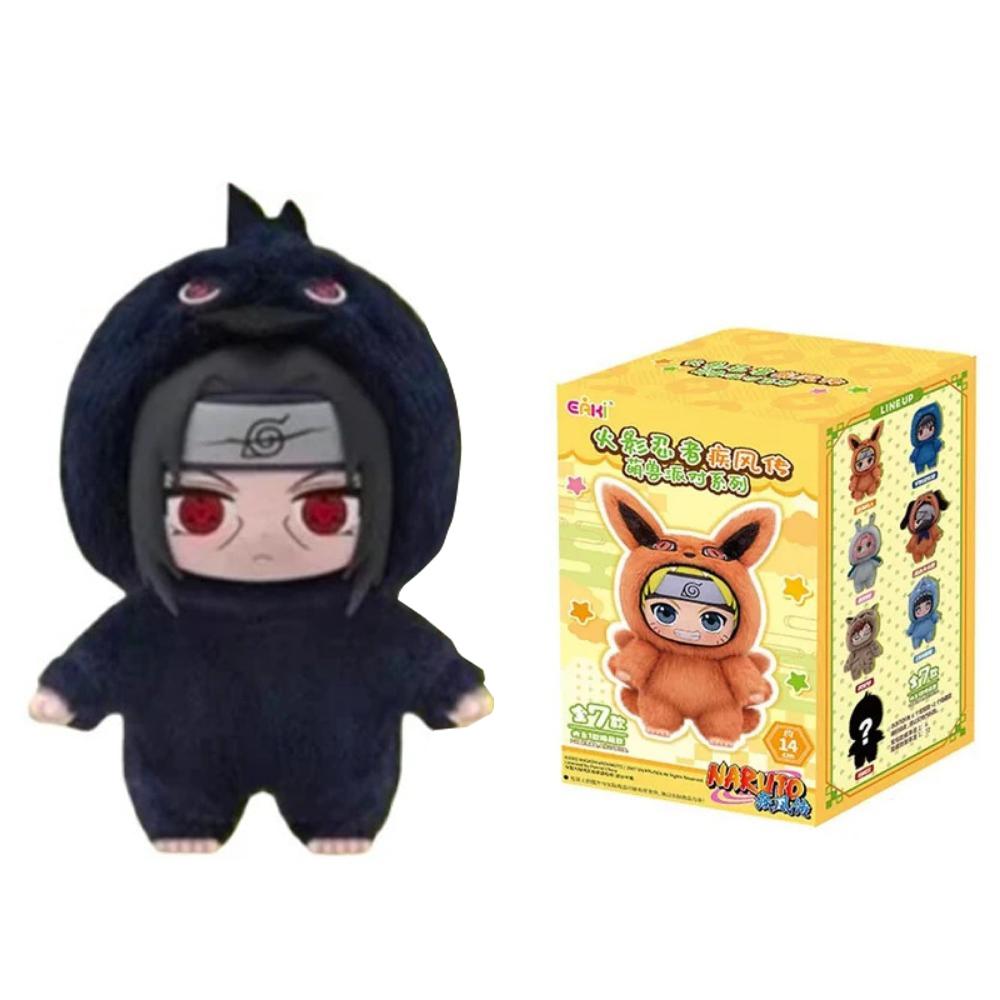 New EAKI Naruto Blind Box Shippuden Party Series Uzumaki Stuffed Shippuden Original Plush Figure Ornament Toy Christmas Gift