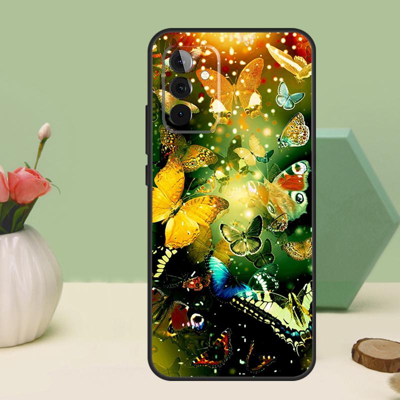 Colorful Butterfly For Samsung Galaxy A36 A56 A54 A34 A14 A06 A16 A26 A12 A32 A52 A13 A33 A53 A15 A35 A55 Case