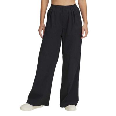 Womens/Ladies Woven Open Hem Joggers