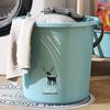 ZISIZ Large Household Plastic Bucket with Lid