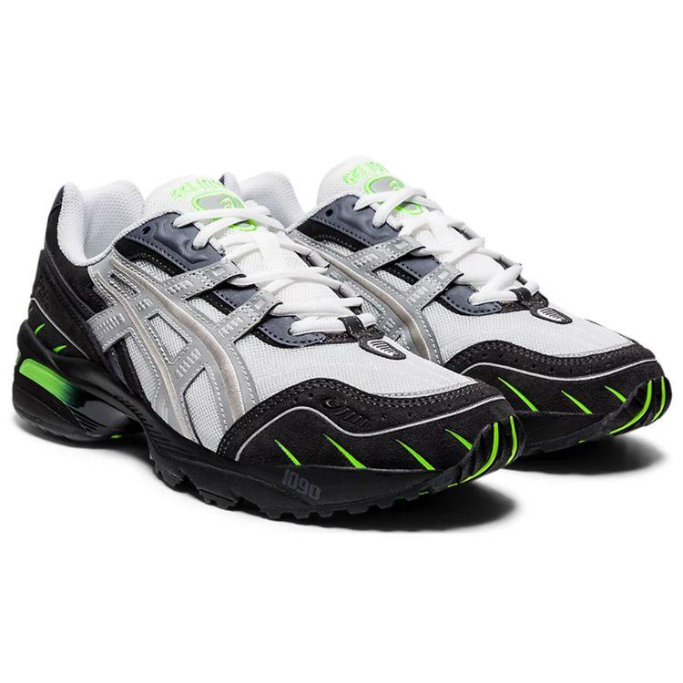 Asics Gel-1090 V1 Comfortable Breathable Low-Top Training Running Shoes Unisex Sneaker Black White Gray 1021A469-021