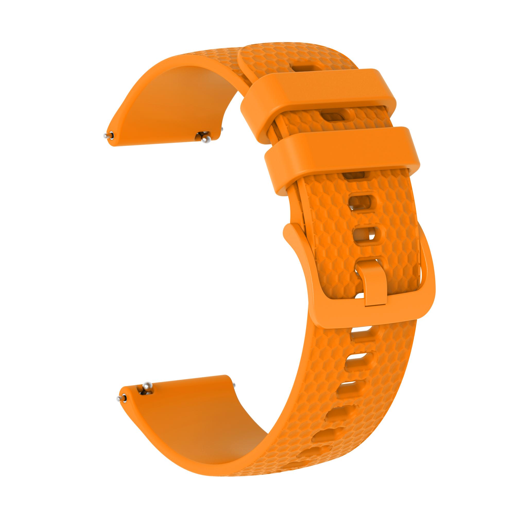 

20MM 22MM Силиконовый ремешок для HUAWEI Watch GT 4 Pro 46mm Ремешок GT 3 2 42mm HONOR Magic Watch 4 GS 3 Pro ES Сменные ремешки 22MM оранжевый