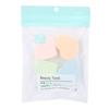 4Pcs Makeup Sponge Soft Heart Shape Wet Dry Use Powder Blush Foundation Blender Sponge