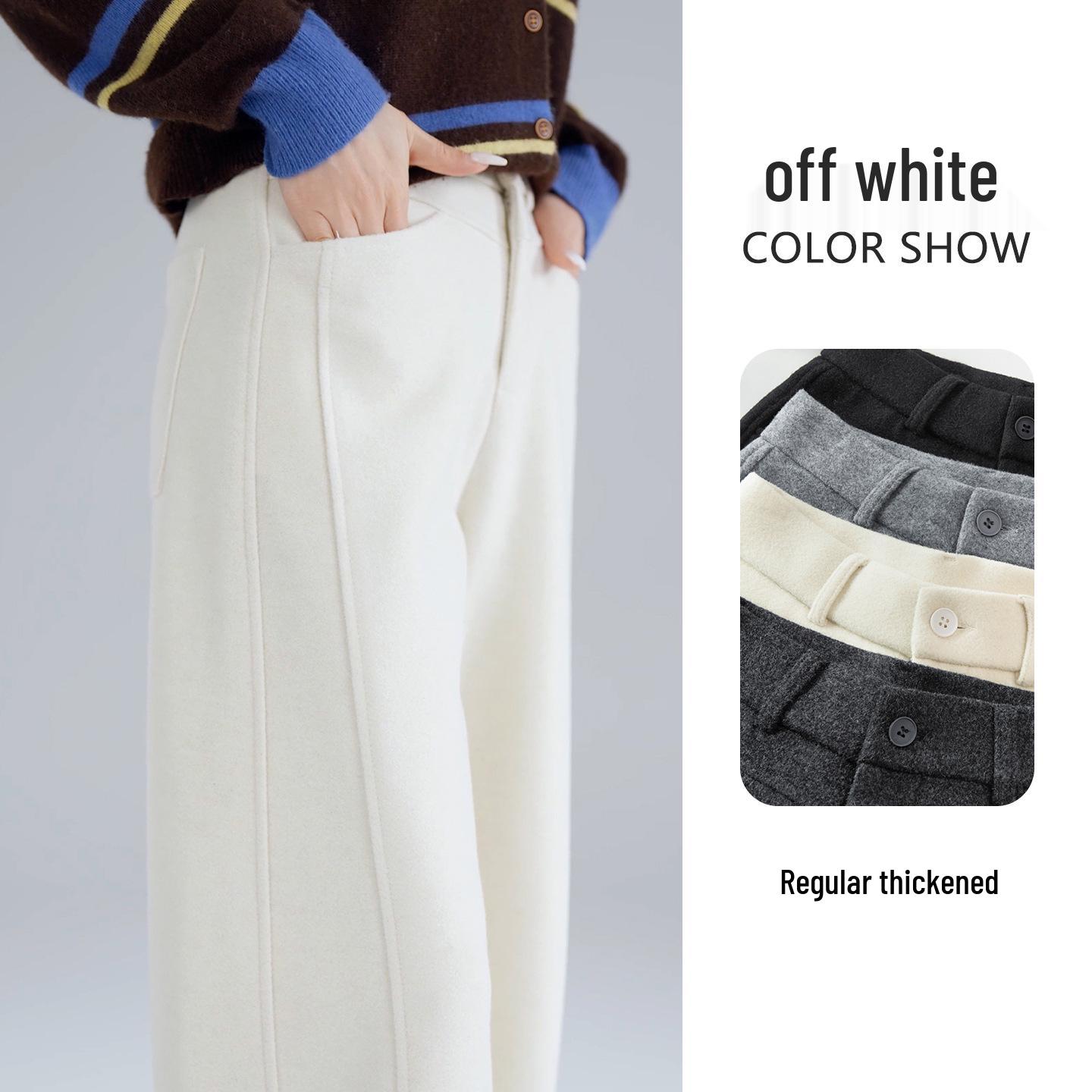

Trendy Women s High Waist Velvet Scythe Pants – Spring/Autumn 2026 2XL /30 (125-135 lbs)