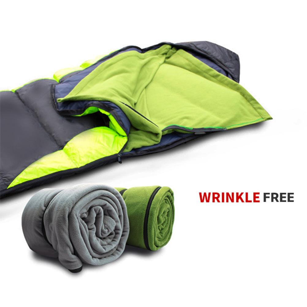 Multi Purpose Fleece Sleeping Bag Liner Leisure Blanket Camping Sleeping Mat