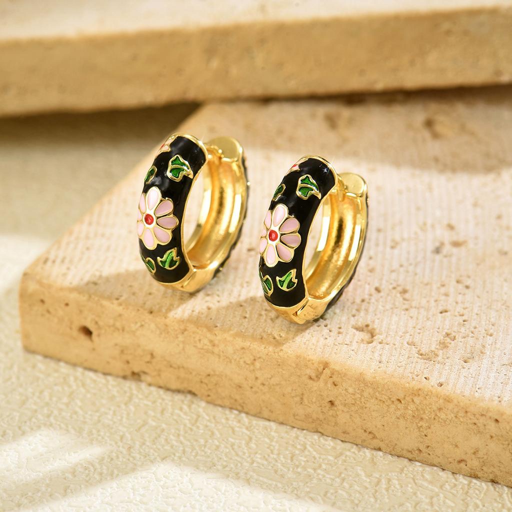 Geometric Drip Earrings  Niche Design, Diamond-encrusted Stud Earrings  Versatile and High-end Earrings