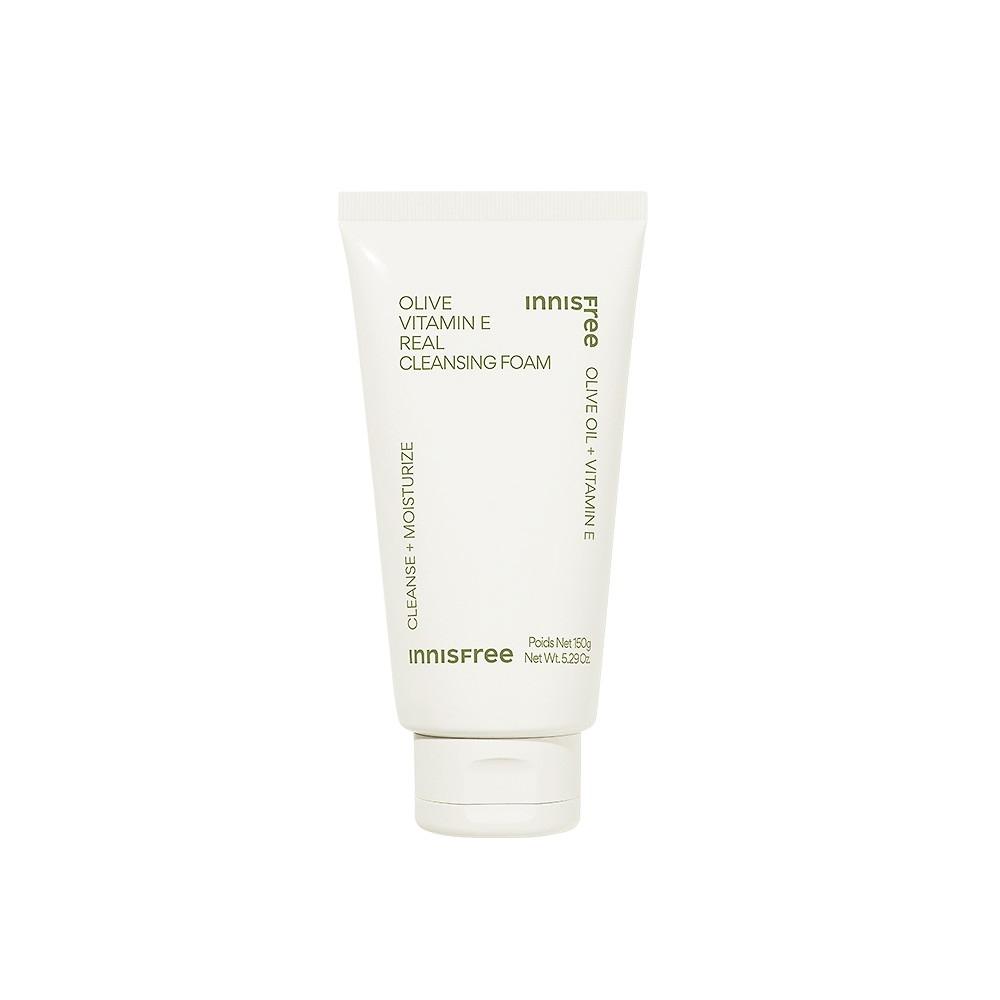 InnisfrEE OlivE Vitamin E rEal clEansing Foam 150g