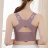 Women's Seamless Bra Beautiful Back Plus Size Bra Women's Gathering Bra No Steel Ring Sports Bra