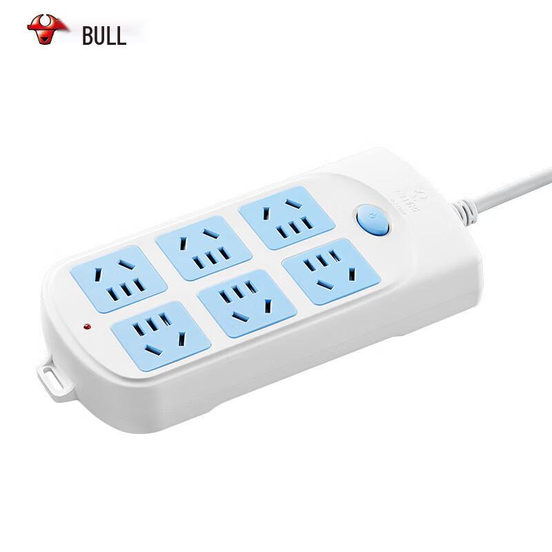 

BULL GN-603 6-Outlet Power Strip with 1.8m Cord