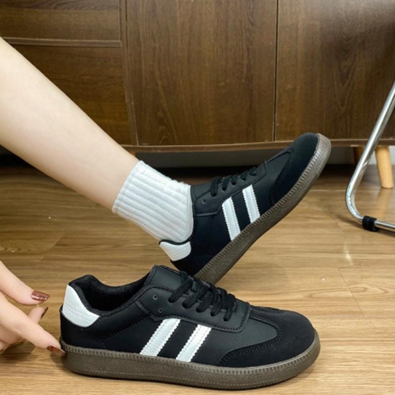 Fashion Women Sneakers Lace Up Vulcanized Shoes Luxury Tennis Training Shoes for Women Fashion Leather Casual Shoes Zapatillas Mujer2025