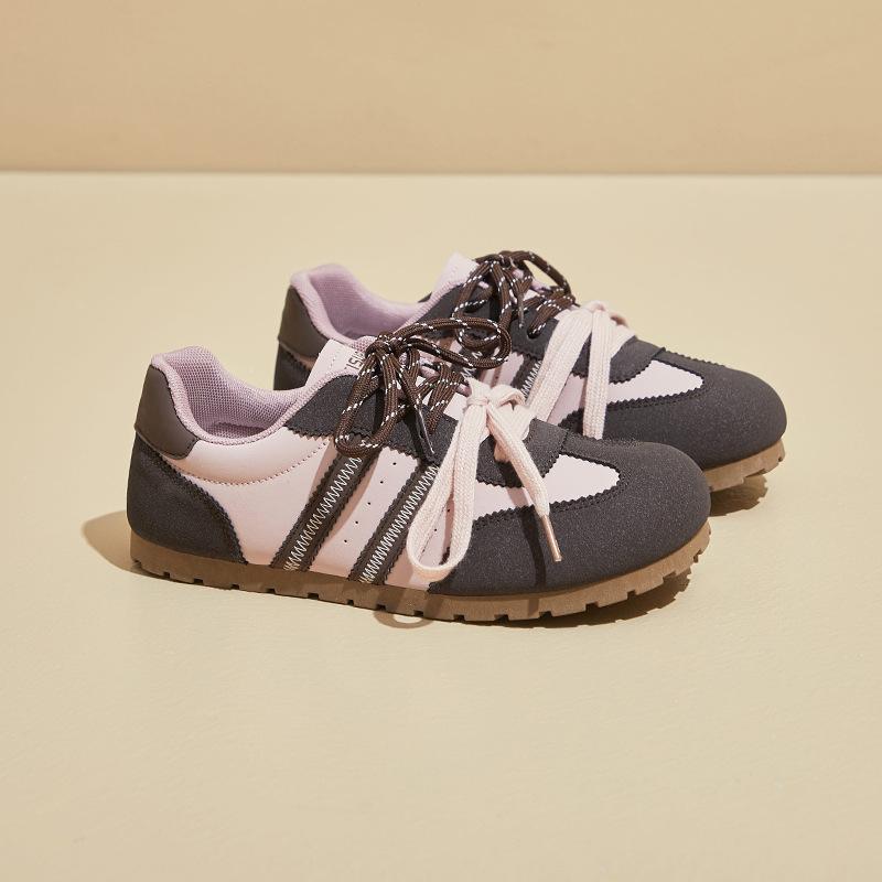 

Женские повседневные кроссовки на толстой платформе со шнуровкой, удобные кроссовки для ходьбы из искусственной кожи для занятий спортом и теннисом для женщин 40