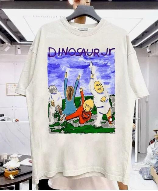 Dinosaur Jr 1994 Kids With Guns Retro Sand Color Unisex T-shirt S-5XL KH15012 XL