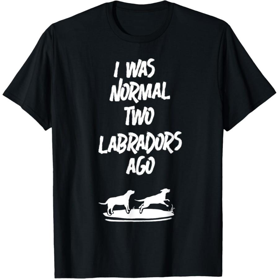 2 Два Лабрадора Ретривера Назад Черный Желтый Шоколадный Лабрадор Футболка S