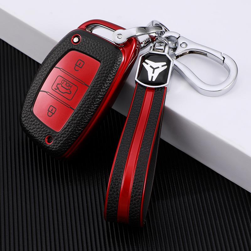 Beijing Hyundai Key Bag for Mingtu, Ix35, Ix26, Langdong, Lingdong, Sonata 9, Reina, Tusheng - Shell Buckle