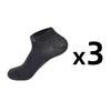 3 Pairs/Lot Men's Cotton Breathable Socks Sports Socks Slash Mesh Casual Athletic Cut Short Summer Thin Short Ankle Sock