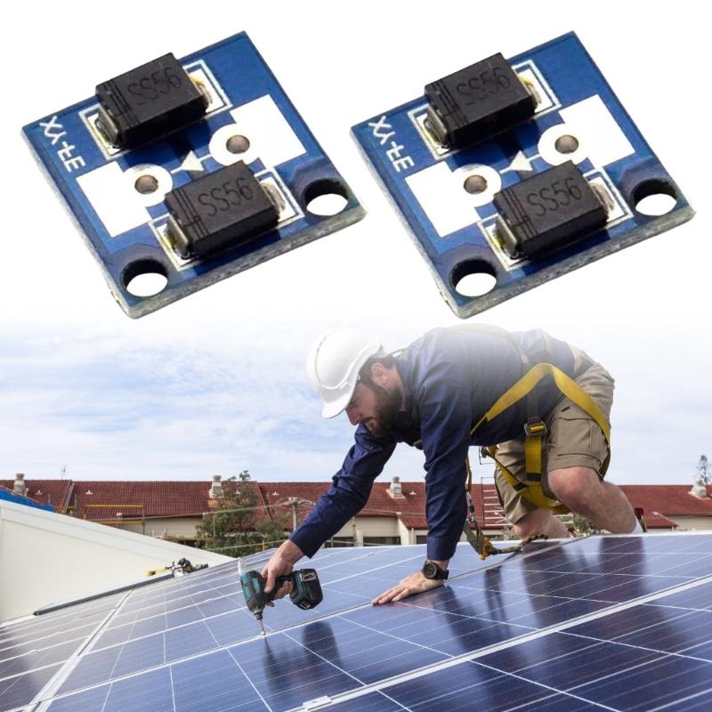 5Pcs Constant Current Power Module 60V 10A Solar Battery Charging Board Anti-reverse Irrigation Diode Power Module
