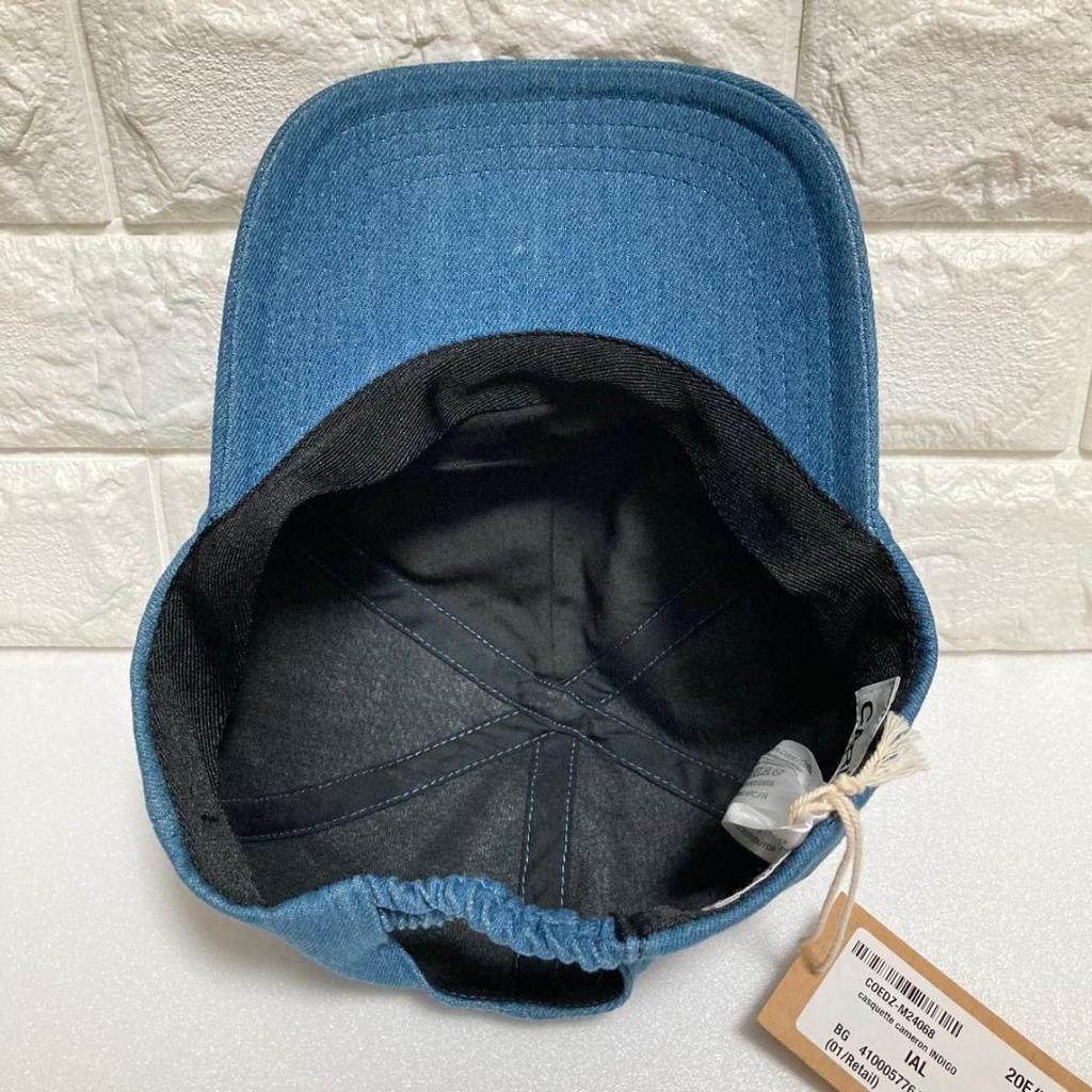 Used A.P.C. x CARHARTT WIP collaboration denim cap 54cm