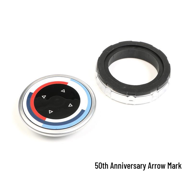 BMW 5/6/7 Series X3 Center Console Multimedia Knob Cover for F Chassis (F07, F10, F11, F18)
